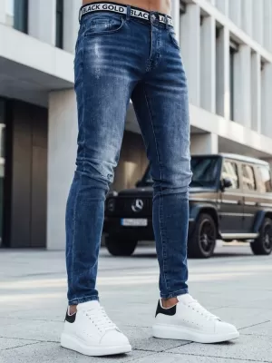 Pánské kalhoty DSTREET MODRÁ