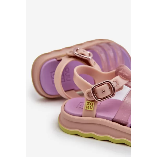  Dětské sandály ZAXY NN385020 PURPLE 