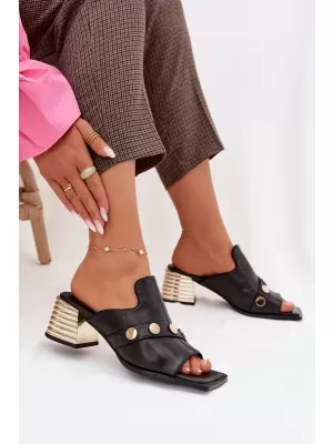 Dámské sandály D&A CR61-3063 BLACK