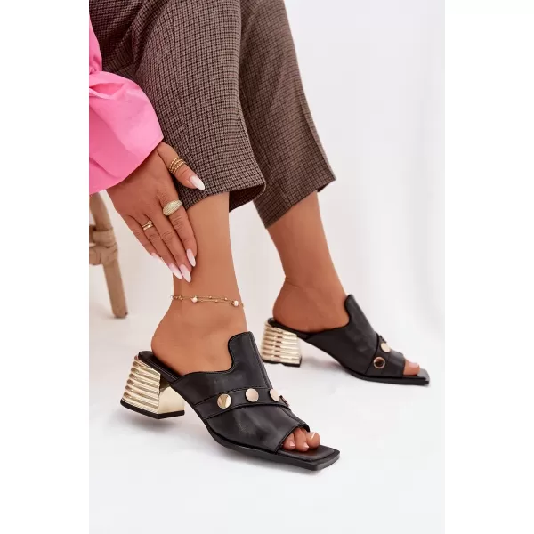  Dámské sandály D&A CR61-3063 BLACK 
