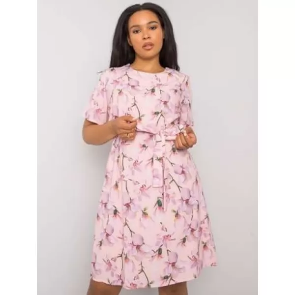  Dámské šaty LAKERTA LK-SK-507646-2.29 BRIGHT PINK 