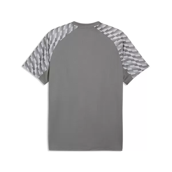  Pánské triko PUMA TEAMLIGA26 JERSEY 659721_13 FLAT MEDIUM GRAY/PUMA WHITE 