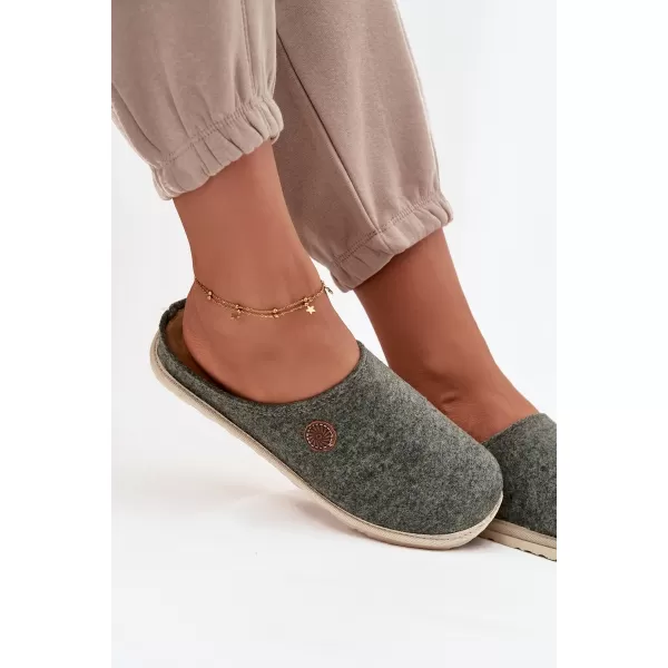  Dámské pantofle INBLU CS000047 GREEN 