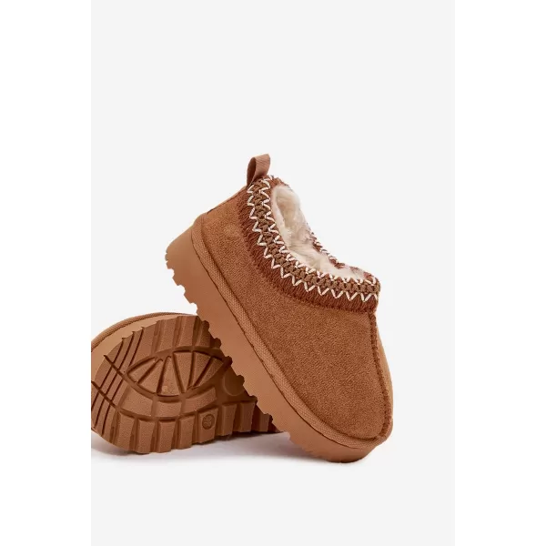  Dětské sněhule BOTO PRINA 39508 CAMEL 