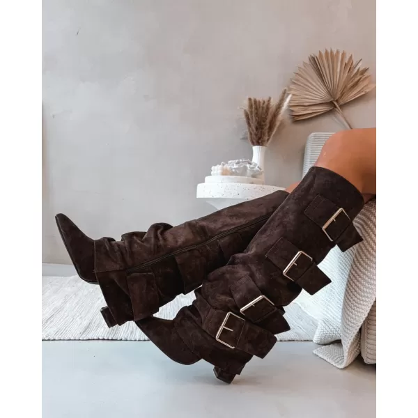  Dámské kozačky BOTO ISAVELLE 40940 BROWN 