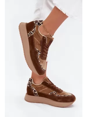 Dámské tenisky BIG STAR OO274A313 BROWN/BEIGE