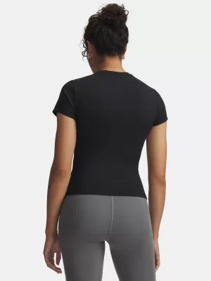 Dámské triko UNDER ARMOUR MOTION FITTED SS EMEA 6012291-001 ČERNÁ