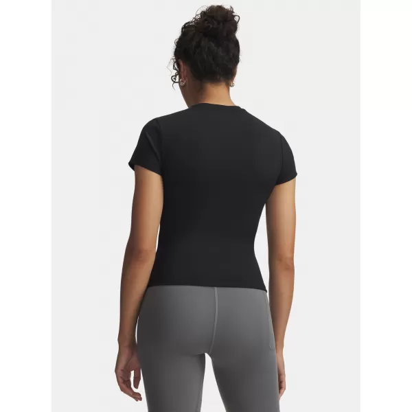 Dámské triko UNDER ARMOUR MOTION FITTED SS EMEA 6012291-001 ČERNÁ 