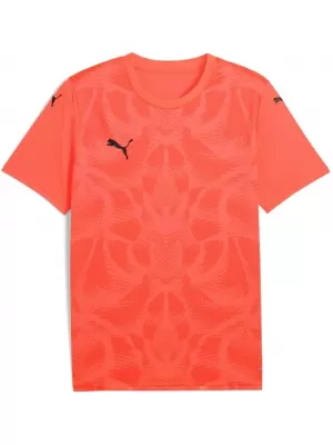 Pánské funkční triko PUMA TEAMULTIMATE JERSEY 706280-38 NEON SUN/PUMA BLACK