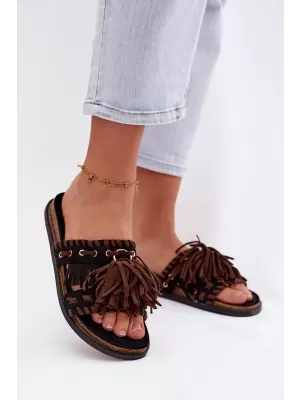 Dámské pantofle BOTO GLORINNA 41497 BLACK