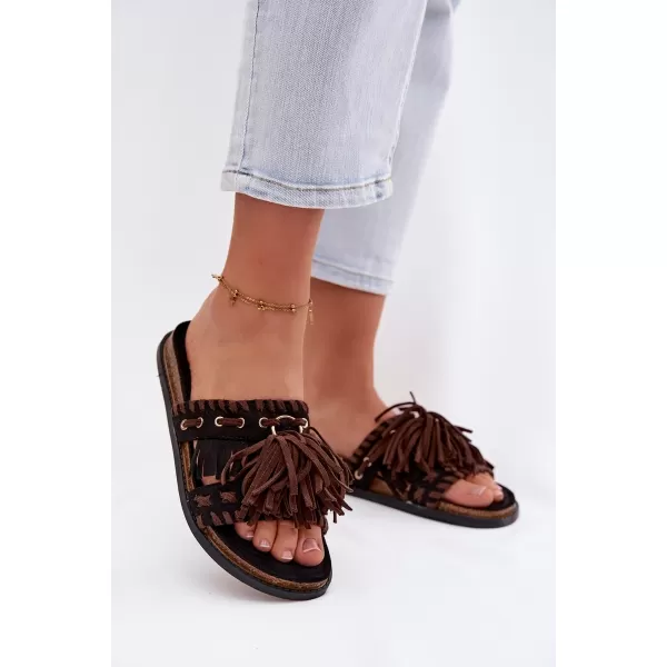  Dámské pantofle BOTO GLORINNA 41497 BLACK 