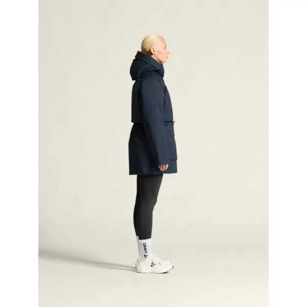  Dámská zateplená parka CRAFT Corp. Urban Padded Parka W TMAVĚ MODRÁ 