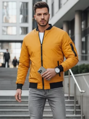 Pánská bunda DSTREET KARAMELOVÁ