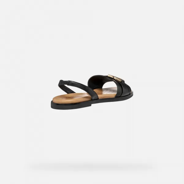  Dámské sandály GEOX NAILEEN G013140 ČERNÁ 