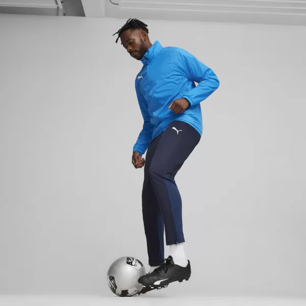  Pánské bunda PUMA TEAMGOAL ALL WEATHER JACKET 659038-02 E.BLUE LEMONADE/PUMA WHITE 