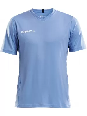 Pánské sportovní tričko s výstřihem do V CRAFT TW Squad Go Jersey Solid M MFF MODRÁ