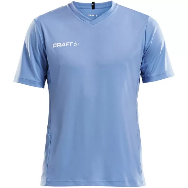  Pánské sportovní tričko s výstřihem do V CRAFT TW Squad Go Jersey Solid M MFF MODRÁ 
