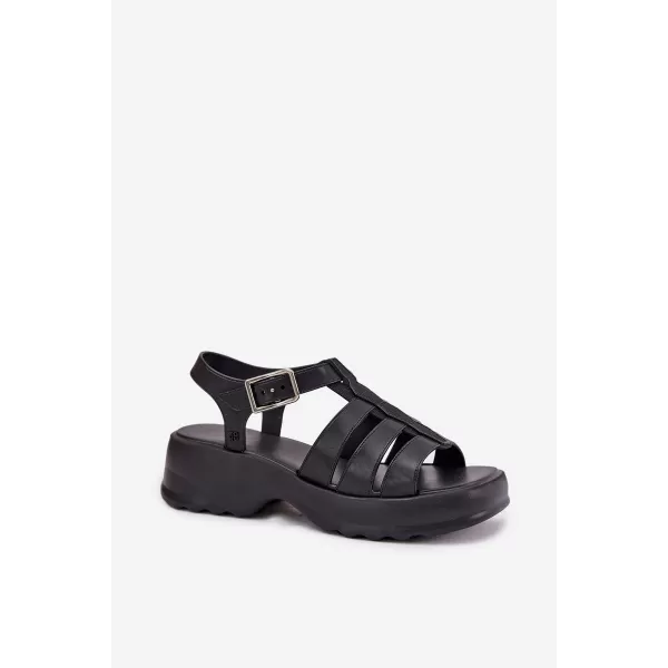  Dámské sandály ZAXY RR285117 BLACK 