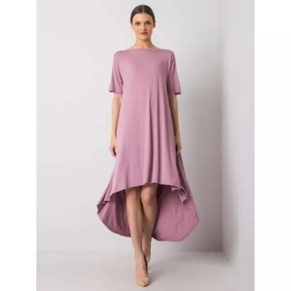  Dámské šaty RUE PARIS RV-SK-R4889.09 DARK PINK 