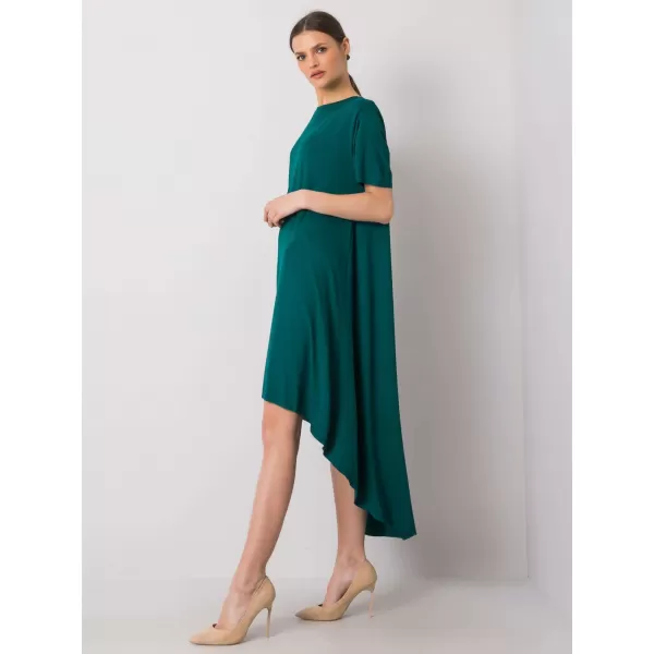  Dámské šaty RUE PARIS RV-SK-R4889.09 DARK GREEN 