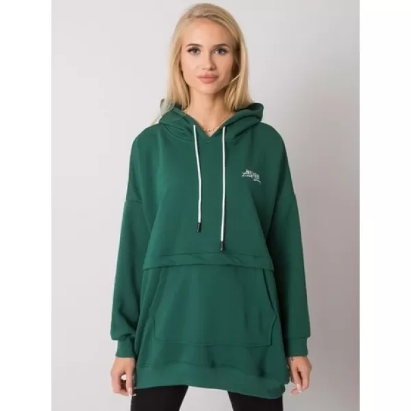  Dámská mikina RELEVANCE RV-BL-7095.30P DARK GREEN 