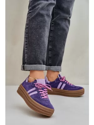 Dámské boty ZAZOO N1068S4 PURPLE