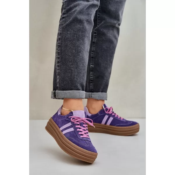  Dámské boty ZAZOO N1068S4 PURPLE 