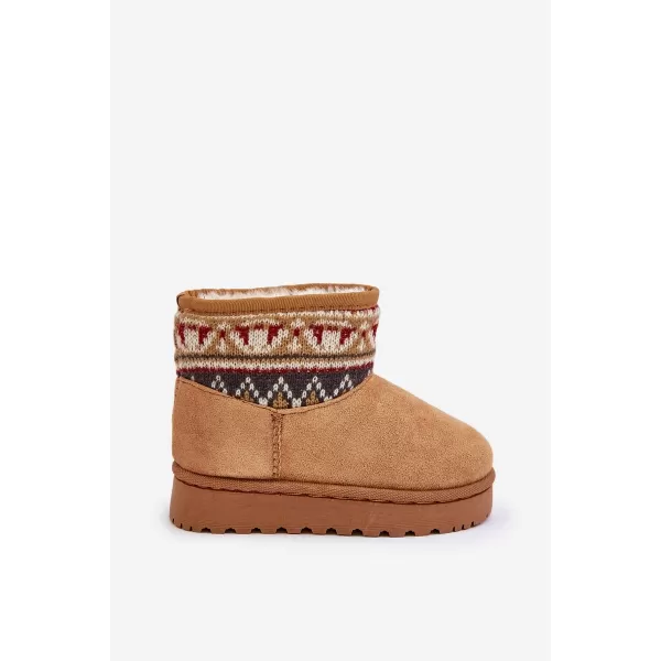  Dětské boty BOTO MIRIRAE 34582 CAMEL 
