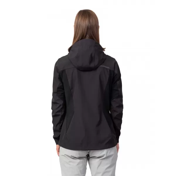  Dámská bunda HANNAH AIRY HOODY ANTHRACITE/ANTHRACITE 