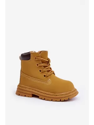 Dětské boty BOTO BANSI 28484 KHAKI