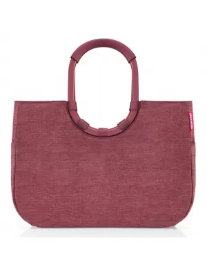 Nákupní taška REISENTHEL LOOPSHOPPER L TWIST MAROON