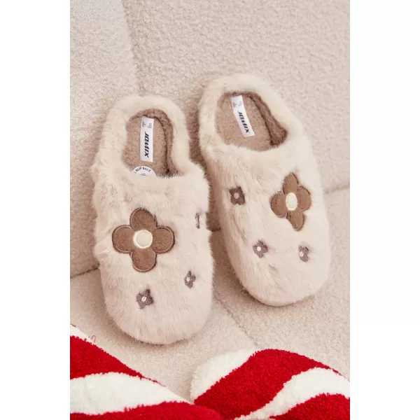  Dámské pantofle BOTO SELINNE 40755 BEIGE 