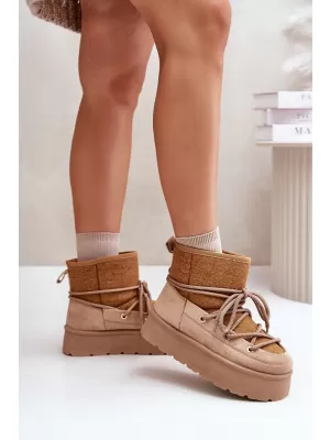 Dámské sněhule BOTO MAVORA 34284 KHAKI