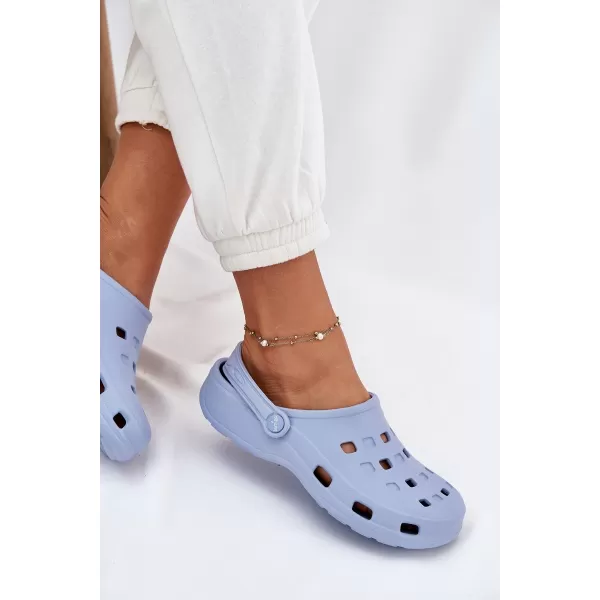  Dámské pantofle BOTO LEMIGO 806 37658 LIGHT BLUE 