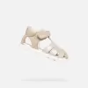 Dívčí sandály GEOX SANDAL STEPPIEUP B656QA0CR85C5000 BÉŽOVÁ