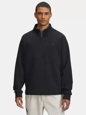 Pánská mikina UNDER ARMOUR UNSTOPPABLE FLC HALF ZIP 6003868-001 ČERNÁ