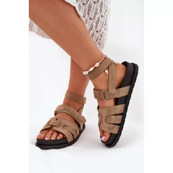  Dámské sandály BOTO VALPERA 37804 KHAKI 