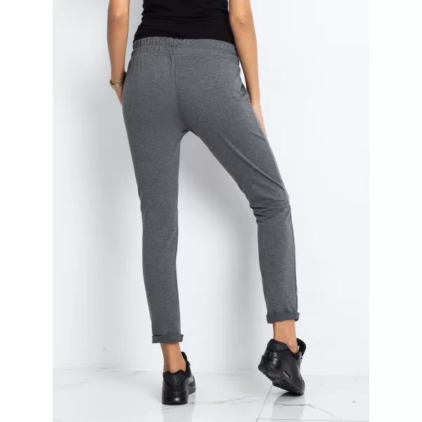  Dámské tepláky BASIC FEEL GOOD RV-DR-3698.09X DARK GREY 