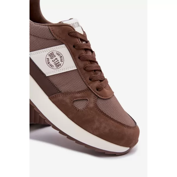  Pánské tenisky BIG STAR TT174353 BROWN/BEIGE 
