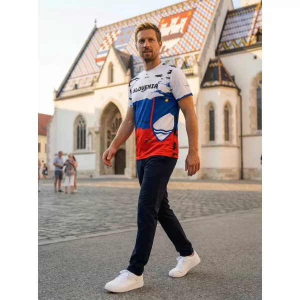  Pánské tričko premium ALTISPORT VOJ/ALM036SI/TR01 SLOVINSKO 