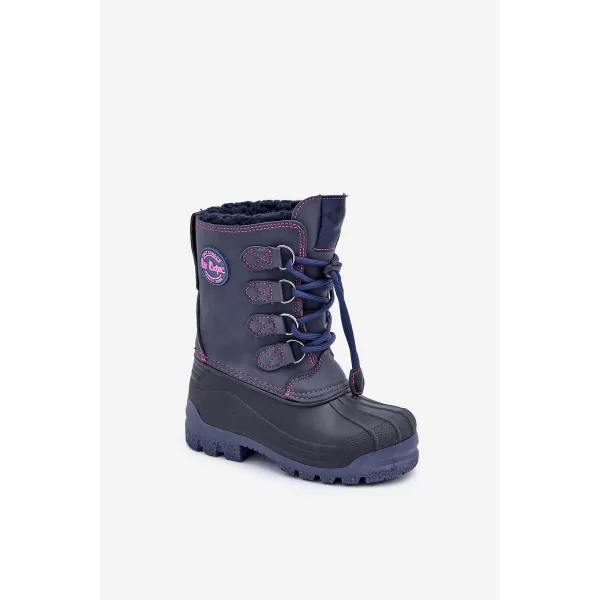  Dětské sněhule LEE COOPER LCJ-24-44-2843K NAVY 