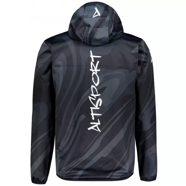  Pánská softshellová bunda premium ALTISPORT VOJ/ALM072JACK01 ČERNÁ 