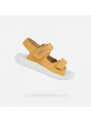 Chlapecké sandály GEOX LIGHTFLOPPY B455SB00032C2003 ŽLUTÁ