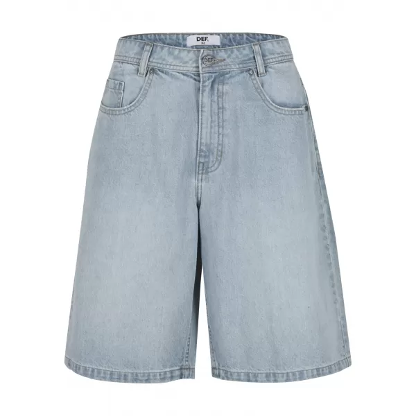  Pánské kraťasy DEF DFSH054 LIGHT BLUE WASHED 