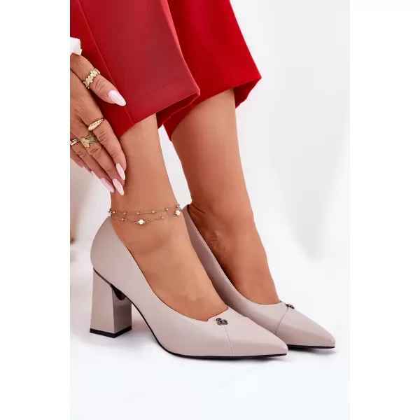  Dámské lodičky VINCEZA 62224 GREY 