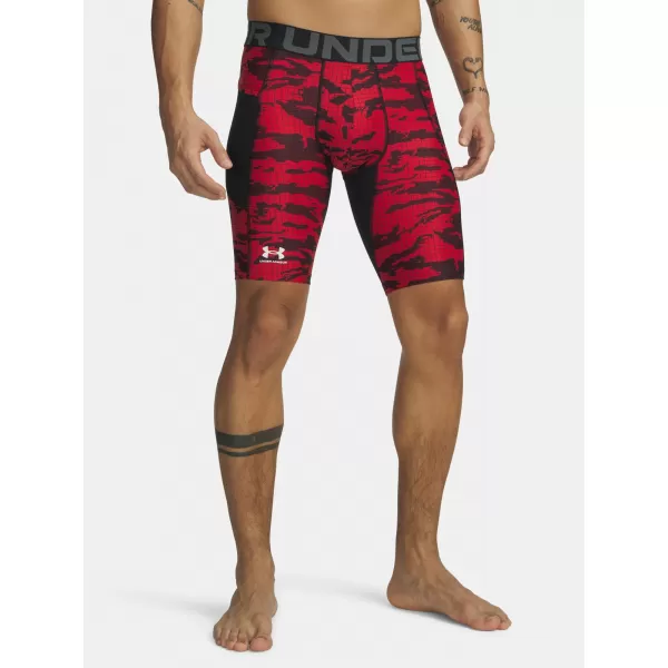  Pánské kraťasy UNDER ARMOUR HG PRINTED LNG SHORT 6009658-002 ČERNÁ 