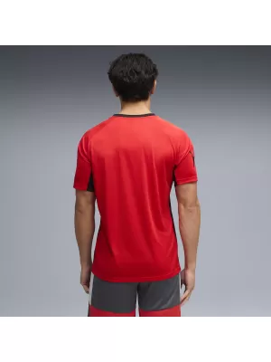 Pánské funkční triko PUMA INDIVIDUALLIGA GRAPH JERSEY 660578_01 PUMA RED/PUMA WHITE