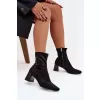 Dámské boty na podpatku BOTO OLIANNE 40587 BLACK