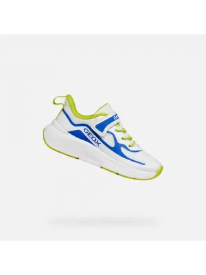 Chlapecké tenisky GEOX PRO-RAN J65P7F01454C0293 BÍLÁ
