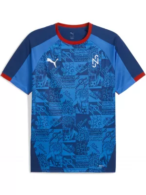 Pánské funkční triko PUMA NEYMAR JR PLAYMAKER JERSEY 660314-10 BLAZING BLUE/PUMAWHITE/ULTRA